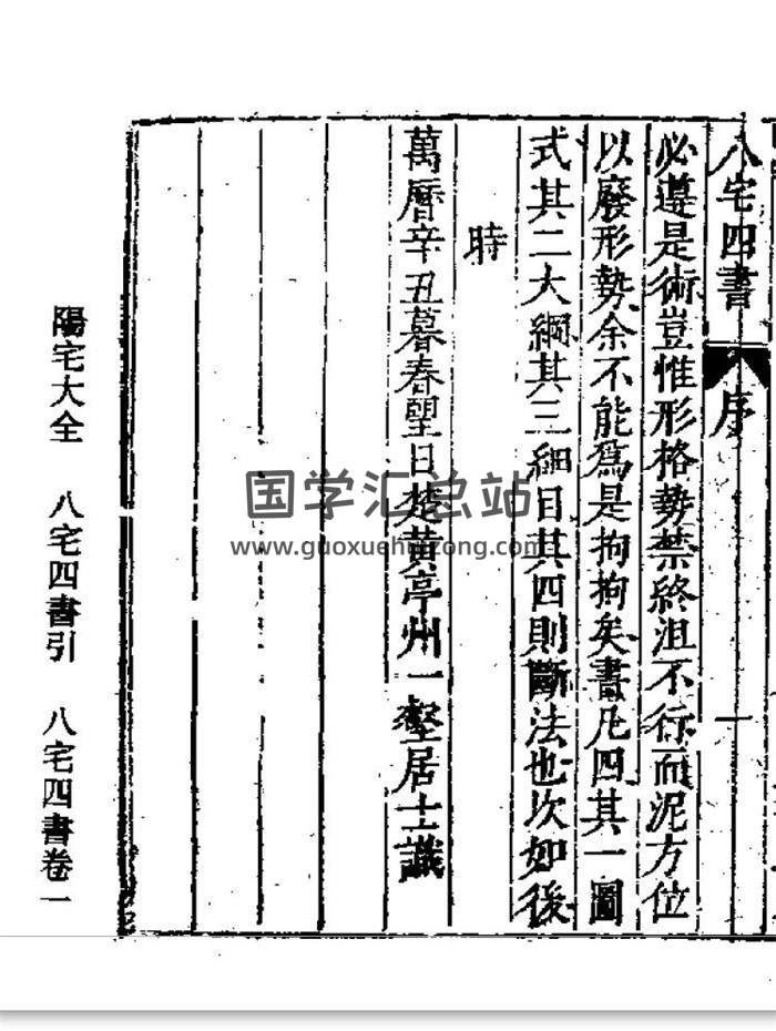 风水古籍《八宅四书》58页（双页版）PDF电子书-封面易学