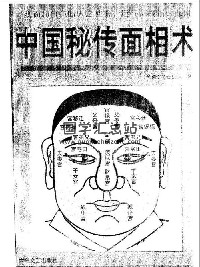 飞云山人《中国秘传面相术》130页（双页版）PDF电子书-封面易学