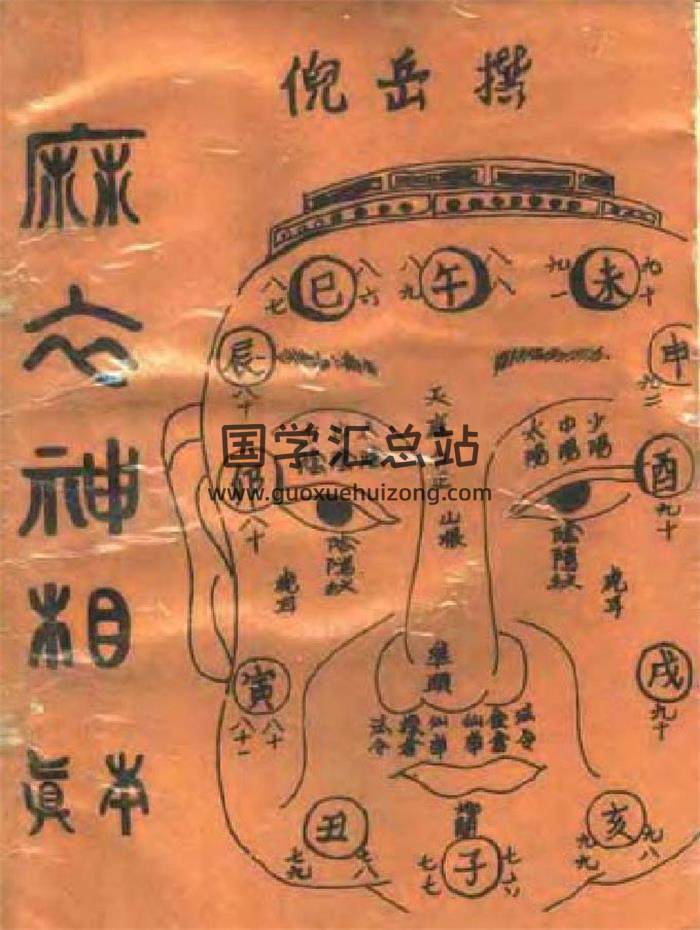 倪岳《麻衣神相真本》195页PDF电子书-封面易学