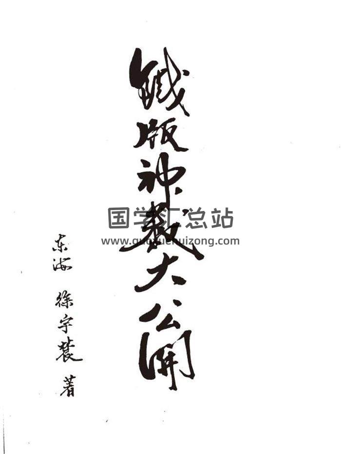 徐宇辳《铁版神数大公开》270页（双页版）PDF电子书-封面易学