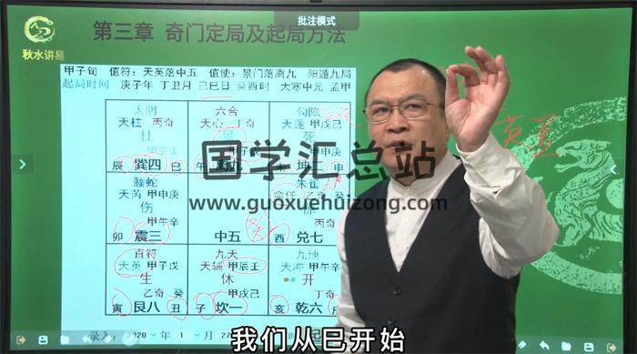 秋水奇门《阳盘时家奇门遁甲课程》71集视频 百度网盘分享-封面奇门遁甲