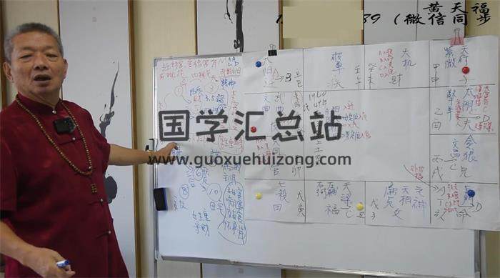 黄天福2022年新版《华山钦天紫微斗数初中高级视频》33集紫微斗数视频 百度网盘分享-封面易学