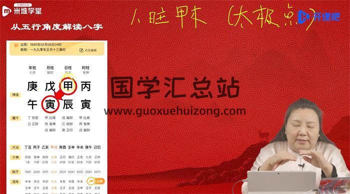 何泳慧《四柱八字算法实战班》54集八字视频 百度网盘分享-封面四柱八字