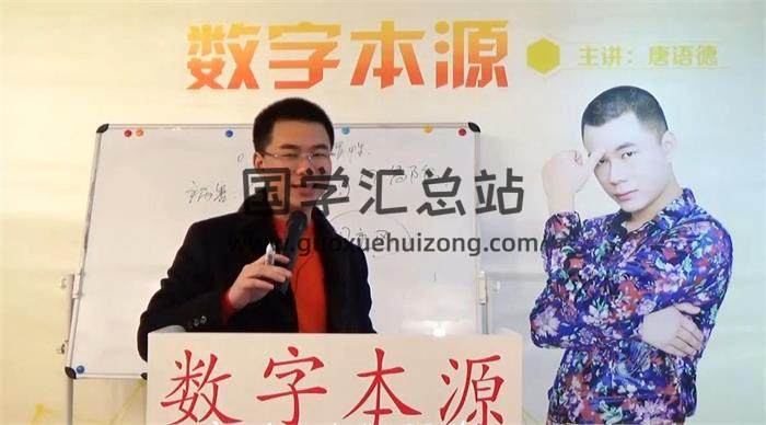 唐语德《数字本源》视频大全（修正版）共13集术数学视频 百度网盘分享-封面易学