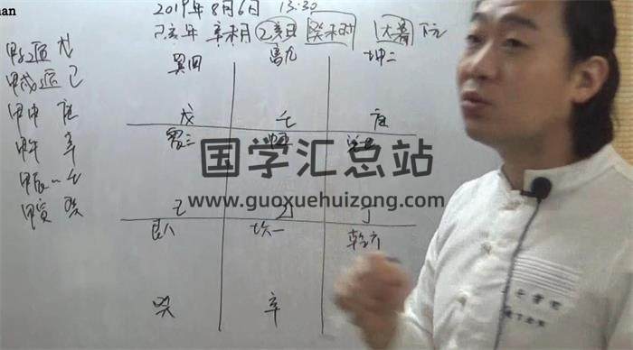 镜言《一小时学会奇门遁甲排盘》6集奇门遁甲视频 百度网盘分享-封面奇门遁甲