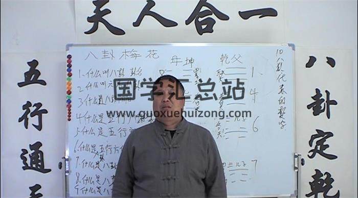 申清河 易经【梅花易数实战】169集梅花易数视频 百度网盘分享-封面易学