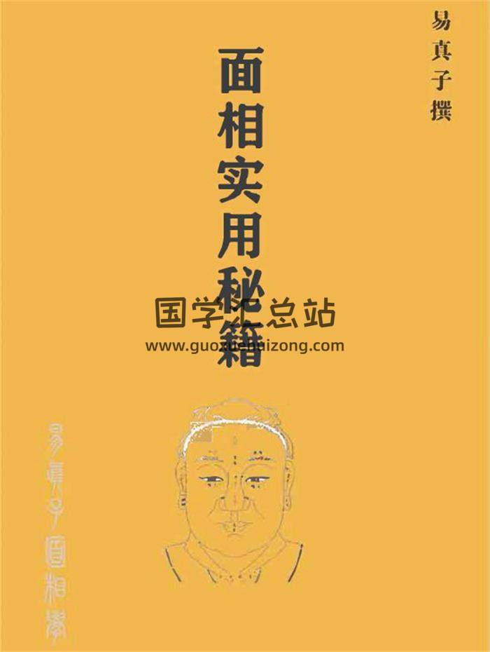 易真子撰《实用面相秘籍》238页PDF电子书-封面易学