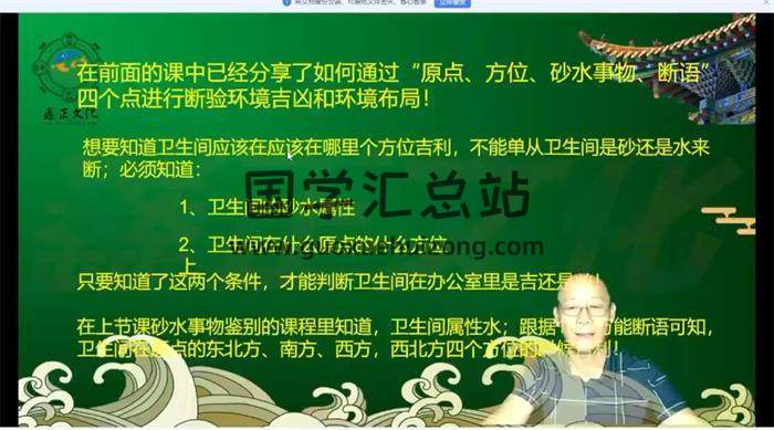 吕文艺弟子陈路昌（一圣）《环境布局入门级课程》29集风水视频-封面风水