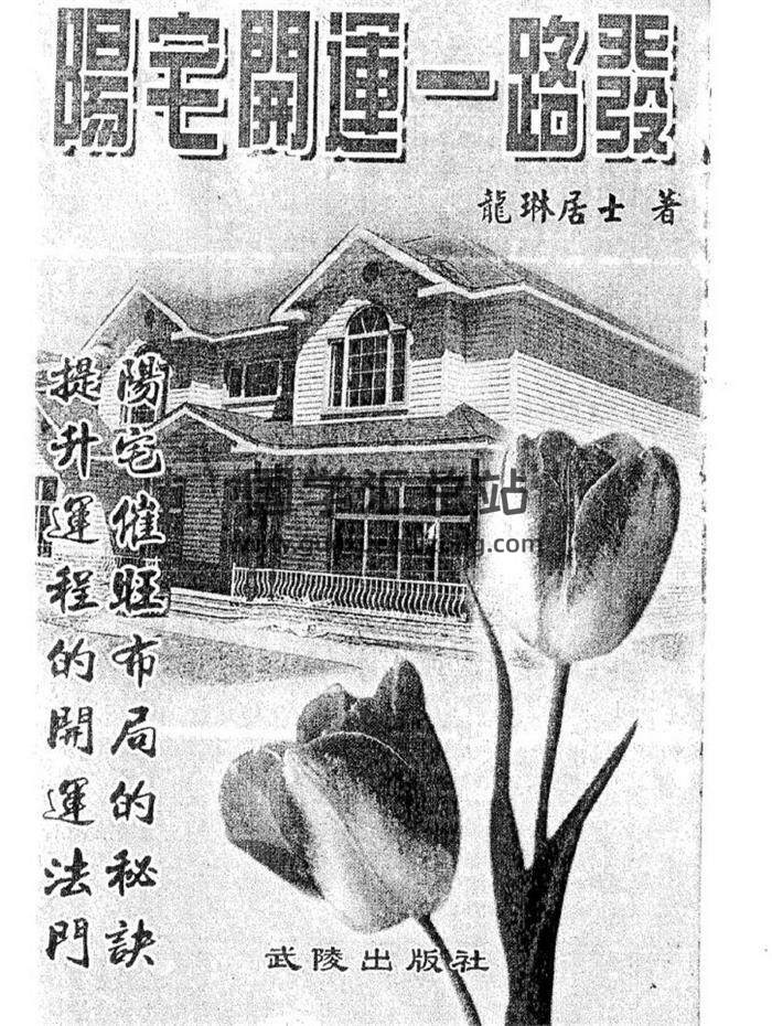龙琳居士《阳宅开运一路发》161页(双页版)PDF电子书-封面风水