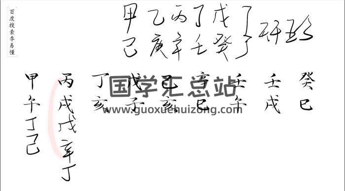 李易懂《古法八字合集》42集八字視頻-封面四柱八字