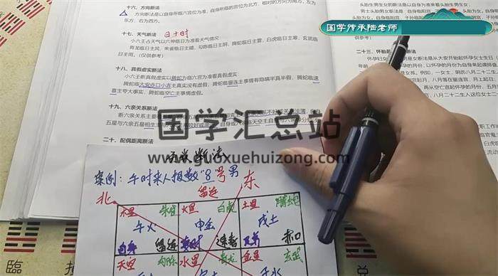 陆老师《小六壬马前课教学视频》23集六壬视频-封面六壬