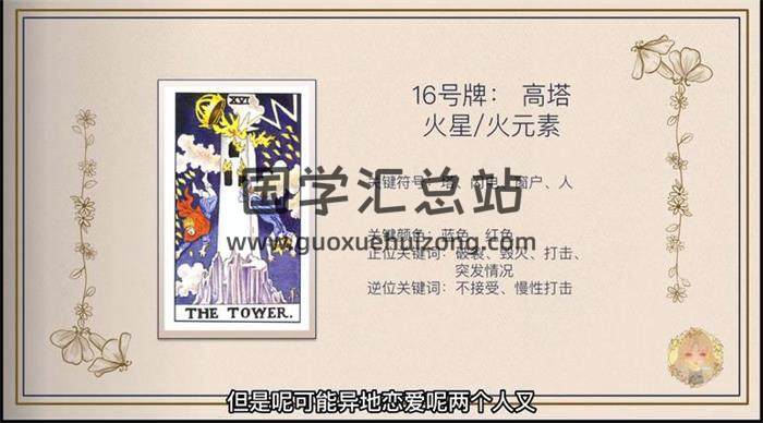 清晨《塔羅一二階》60集視頻-封面占卜預測