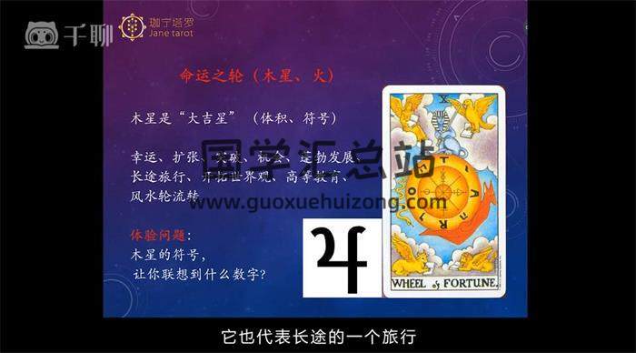 珈宁老师《塔罗–伟特系(全阶专业视频课)》24集占星视频-封面占卜预测
