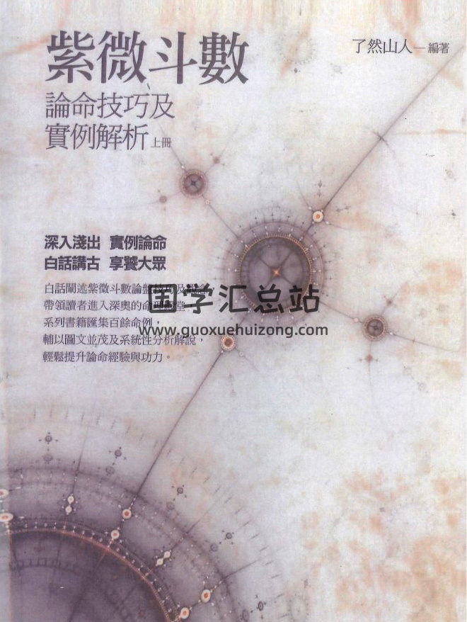 了然山人《紫微斗数论命技巧及实例解析》上中下册PDF电子书-封面紫微斗数