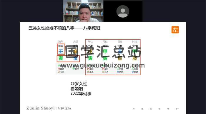 左林说易《八字命理学·进阶班（中阶）》29集八字命理视频-封面命理学