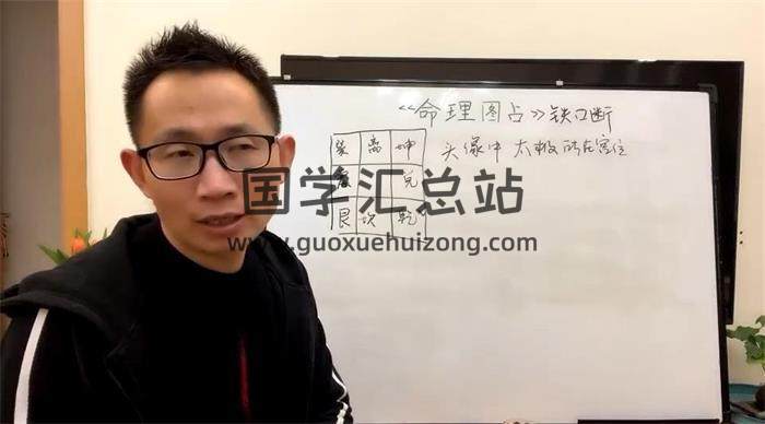 何宜洺《命理图占铁口直断》13集命理视频-封面命理学
