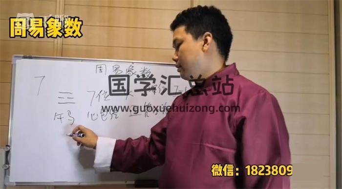 司羽先生《周易象数函授高级班》336集术数学视频-封面术数学