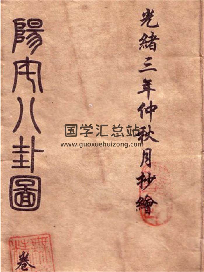风水书籍《阳宅八卦图节要》四卷54页PDF电子书-封面风水