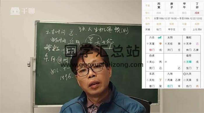 易路明灯《道家阴盘奇门遁甲实战篇》13集奇门遁甲视频-封面易学