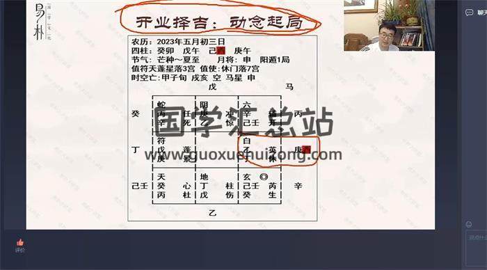于城道《锁单宫奇门》易朴 50集奇门遁甲视频+课件-封面奇门遁甲