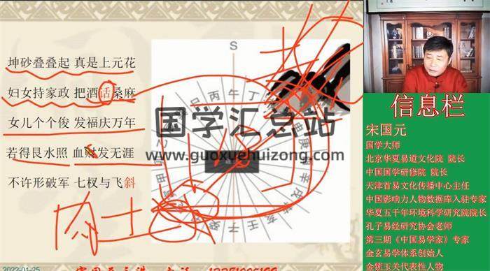 宋国元《金锁玉关》线上课程 53集风水视频-封面风水