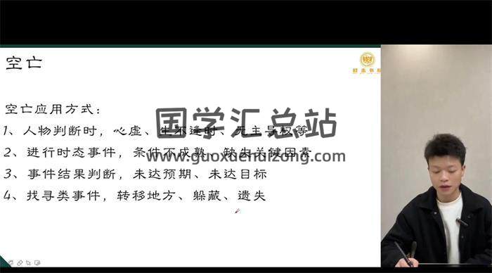 钟波时未圈 2023年《奇门遁甲 技法篇》22集奇门遁甲视频-封面奇门遁甲