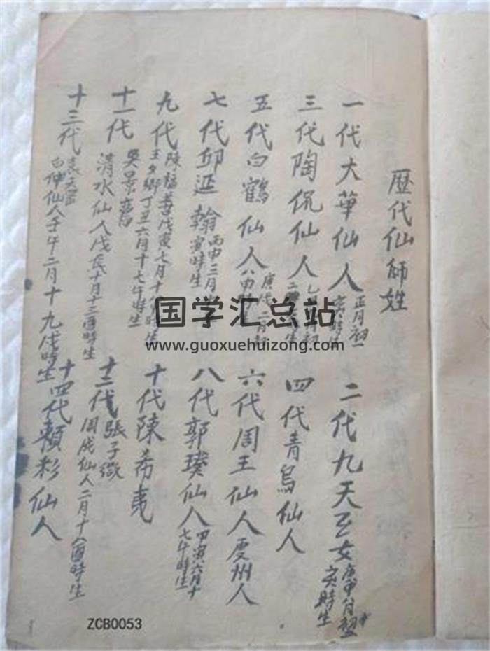 风水堪舆古籍《江西赣州历代仙师地理秘本》89页(双页版)PDF电子书-封面风水