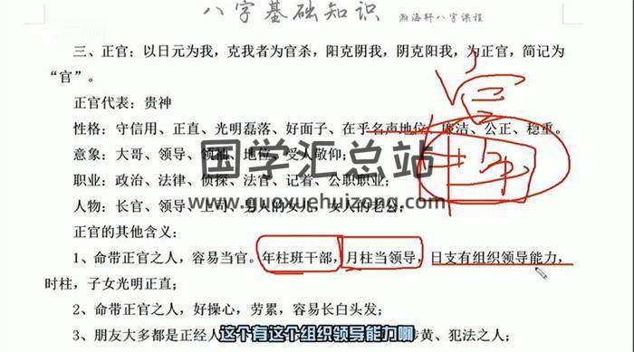 瀚海轩《一起学四柱》55集八字视频-封面四柱八字