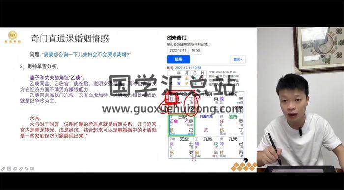 钟波《奇门直通课》63集视频+资料-封面奇门遁甲
