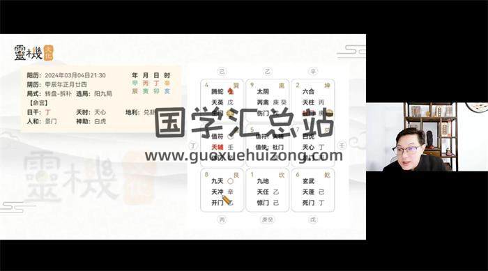 张天杰《奇门遁甲大师班》11集奇门遁甲视频-封面奇门遁甲