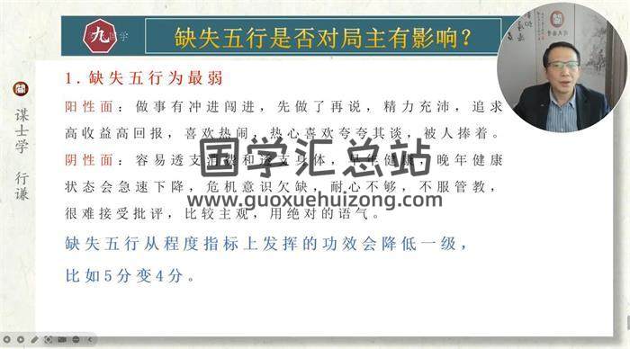 行谦老师《闻氏中级五行流通论局法》24集视频课程-封面易学