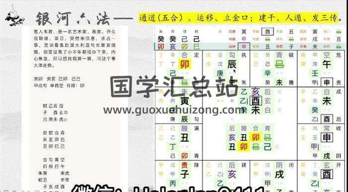 贺兰兰《六壬》6集视频+文档资料-封面六壬