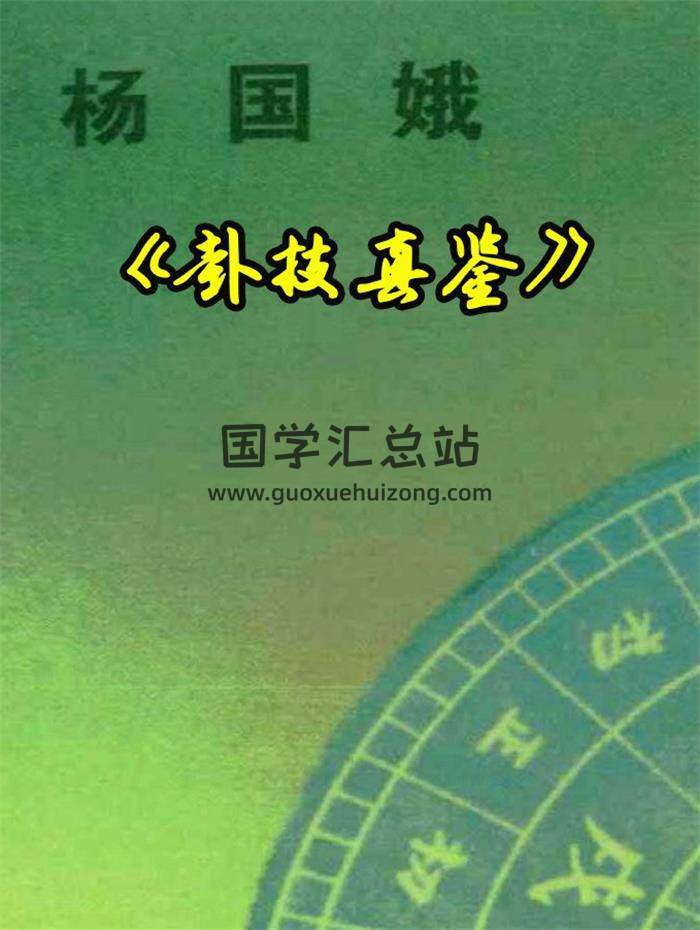 杨国娥《卦技真鉴》225页PDF电子书-封面易学