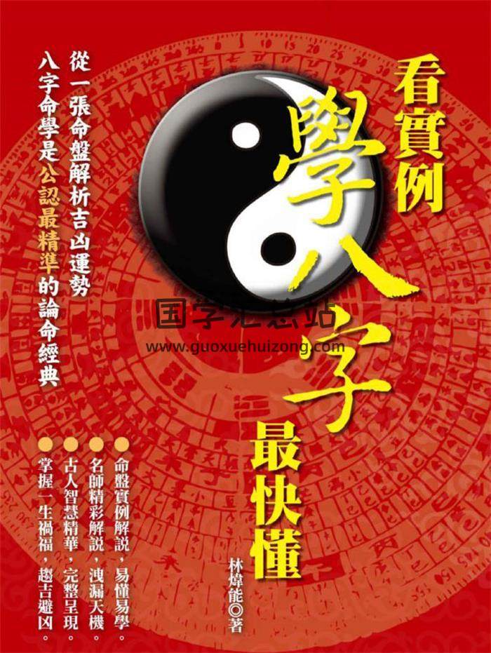 林炜能《看实例学八字最快懂》393页PDF电子书-封面四柱八字