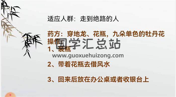 郭郭《中药包化煞催吉法》8集视频-封面易学