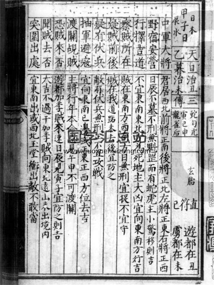 《六壬行军指南》10册PDF电子书-封面六壬