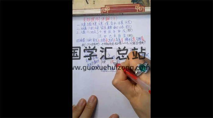 吴老师《小六壬-从基础到高级-全阶系统课》83集视频-封面六壬
