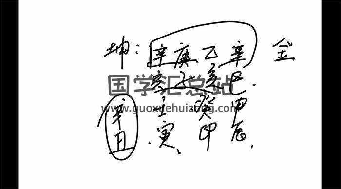 崔老师弟子 庚辰 2022年《八字秘传弟子班》11集八字视频-封面四柱八字