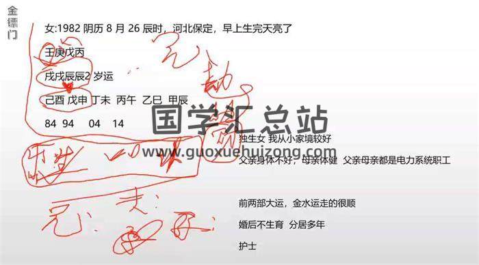 金镖门 京南老师 2022年《八字》课程视频-封面命理学