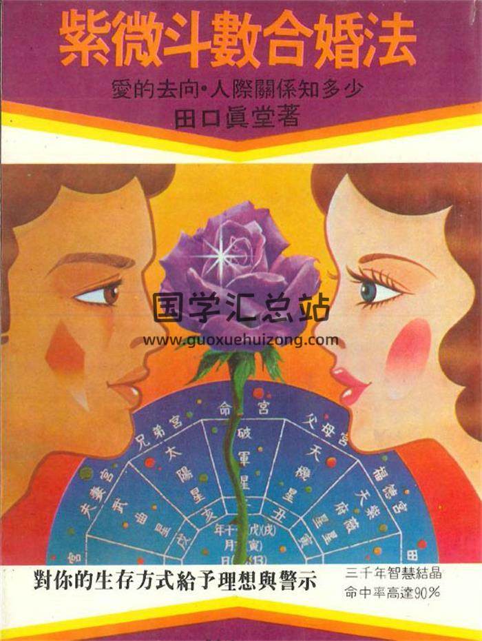 《紫微斗数合婚法》田口真堂著306页PDF电子书-封面紫微斗数