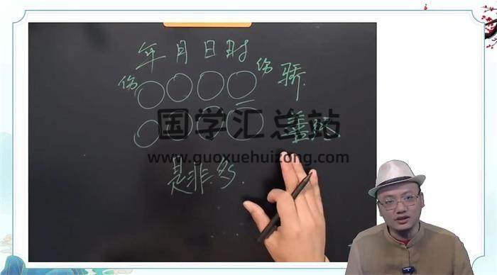 汤骏山《八字命理专项进阶营》58集八字视频-封面命理学