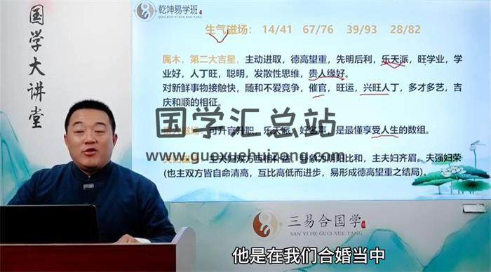 三易《乾坤易学班》38集视频-封面易学