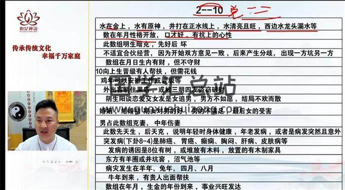 李星辰《数字八字》19集八字视频-封面四柱八字