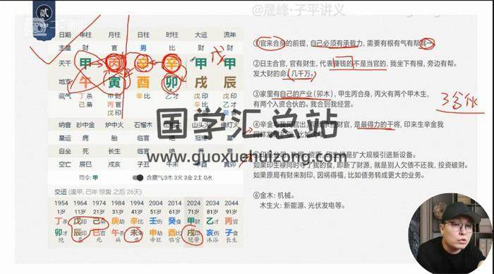 晟峰《八字民间技法实务集成》11集八字视频-封面命理学