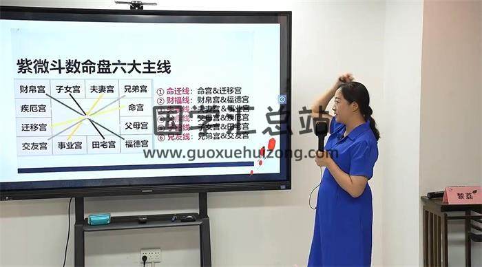 黎荔《紫微斗数》传承班8集紫微斗数视频-封面紫微斗数