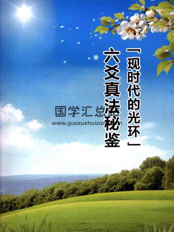 紫阳居士 李美兴《六爻真法秘鉴现时代的光环》288页PDF电子书-封面六爻