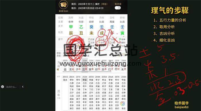 柏乔 2024年《弟子班直播回放》15集命理视频-封面命理学