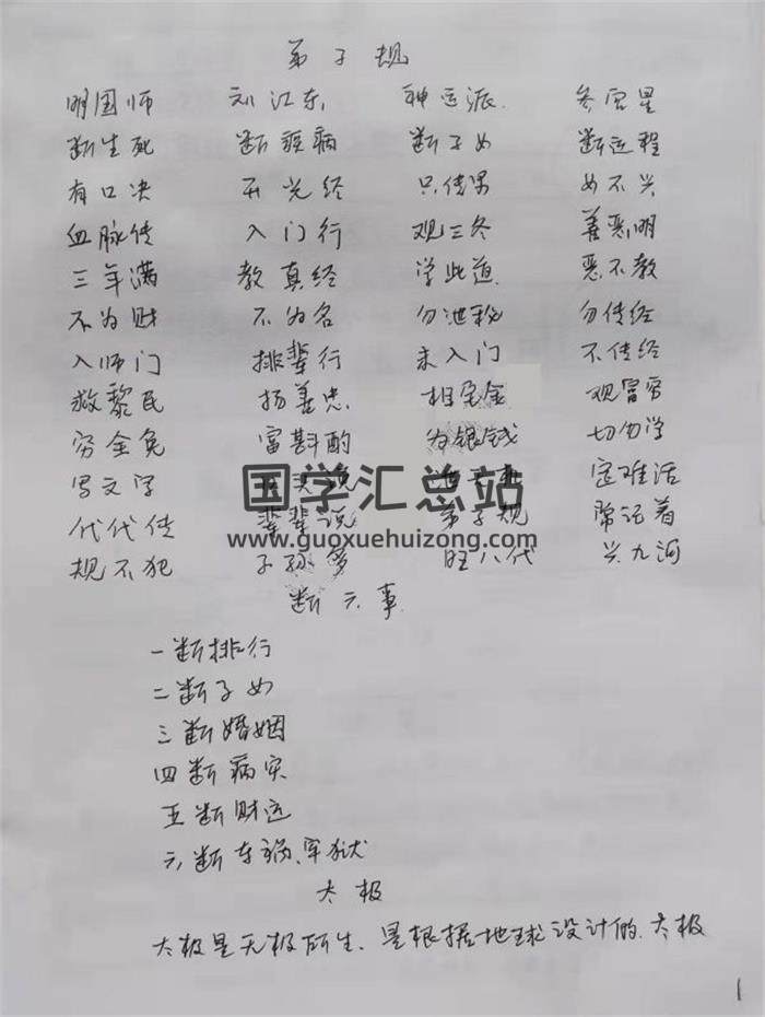 《阳宅风水绝密笔记》手写48页PDF电子书-封面风水