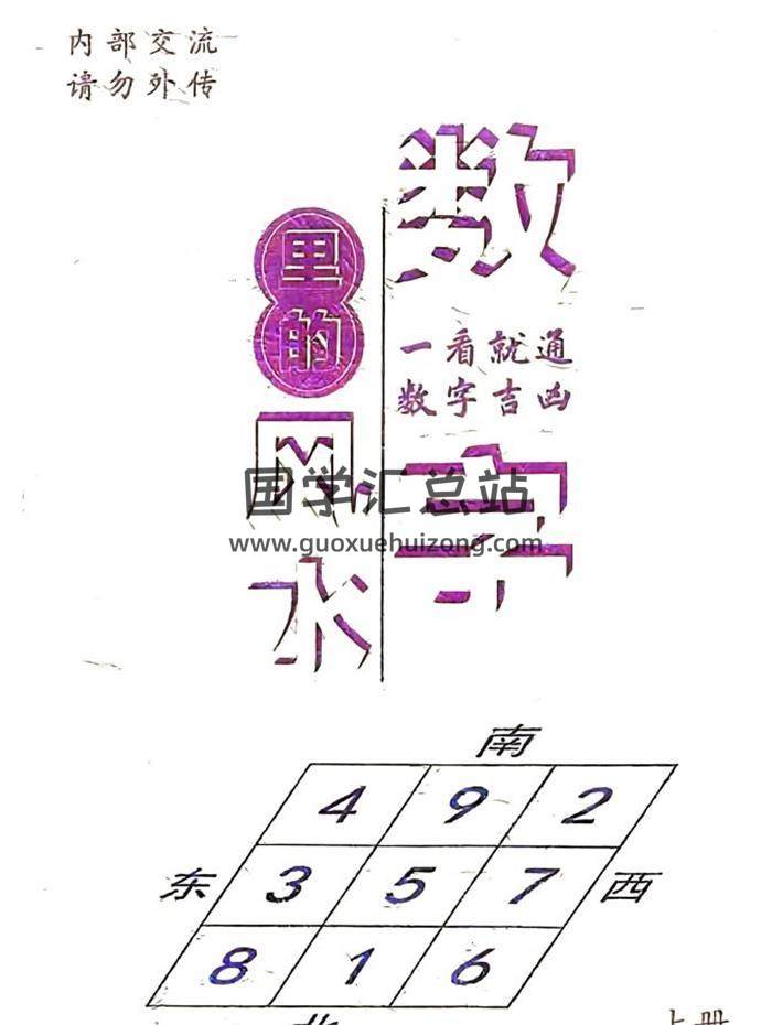 張敬平《數字里的風水》上下冊PDF電子書-封面風水