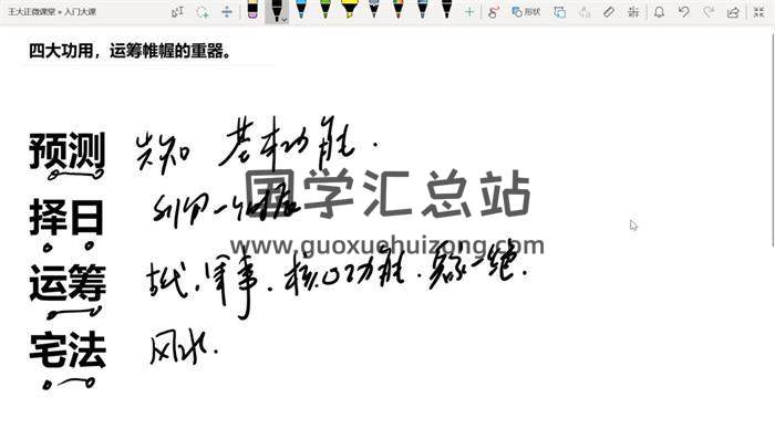 王大正面授《法奇门实战班》8集奇门视频-封面奇门遁甲